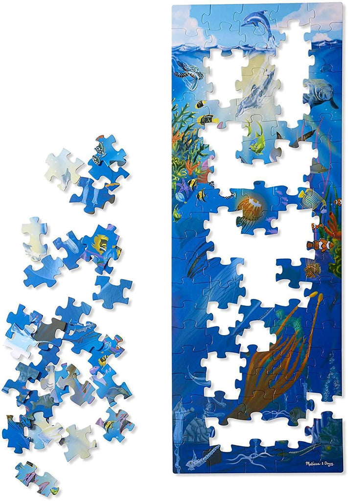 Melissa & Doug 10443 Underwater Floor Puzzle - 100 Pieces - TOYBOX Toy Shop