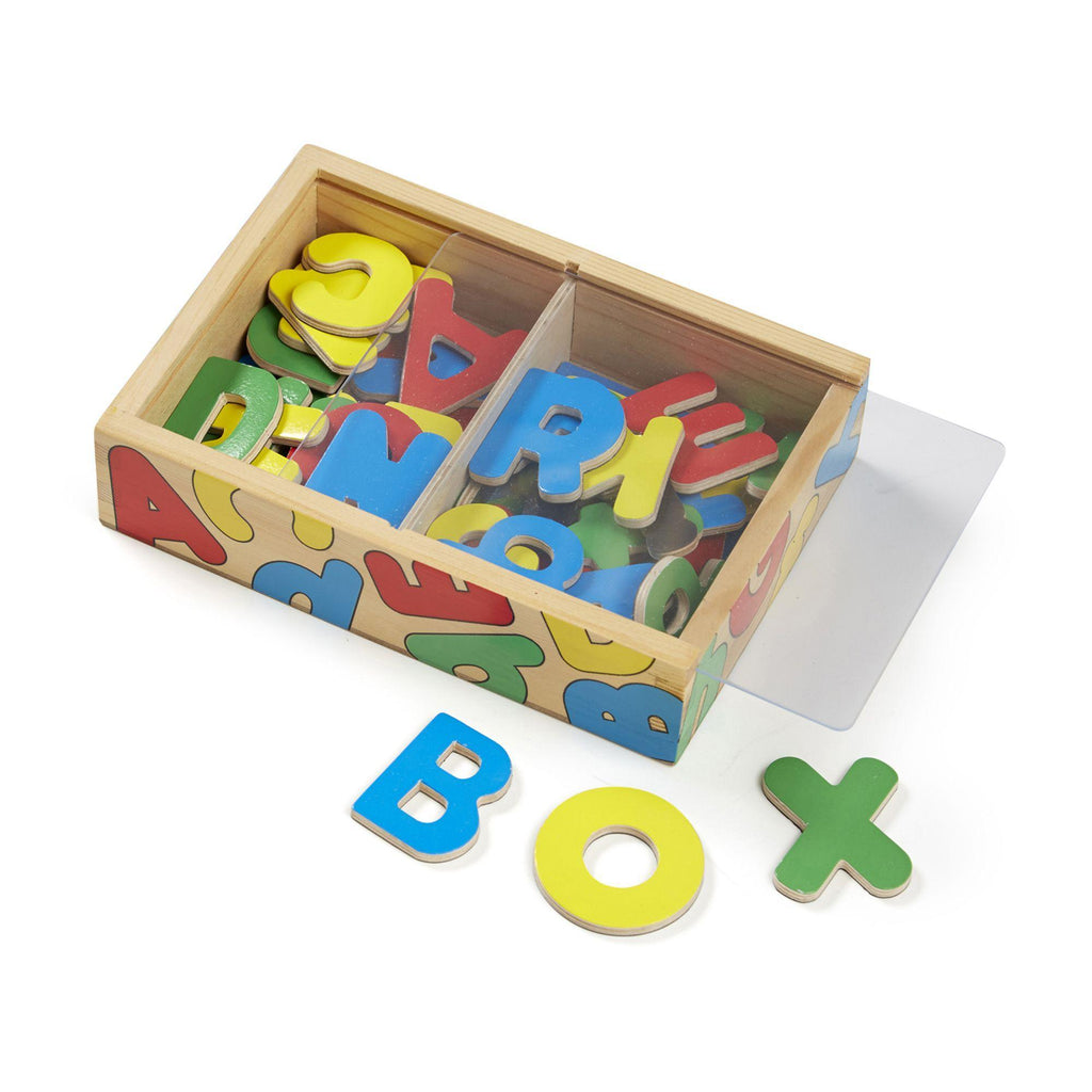 Melissa & Doug 10448 Wooden Letter Alphabet Magnets - TOYBOX Toy Shop