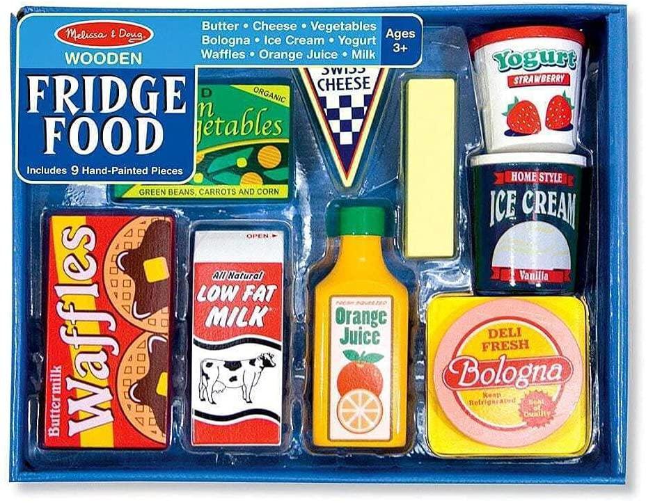 Melissa & Doug 14076 Wooden Fridge Food - TOYBOX Toy Shop