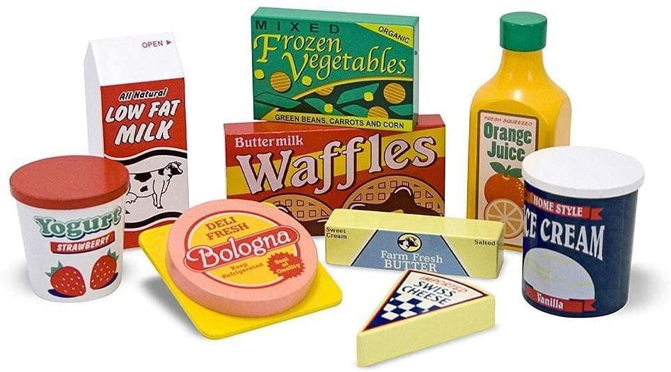 Melissa & Doug 14076 Wooden Fridge Food - TOYBOX Toy Shop