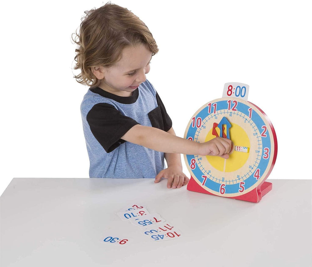 Melissa & Doug 14284 Turn and Tell Clock - Educational Toy - TOYBOX Toy Shop