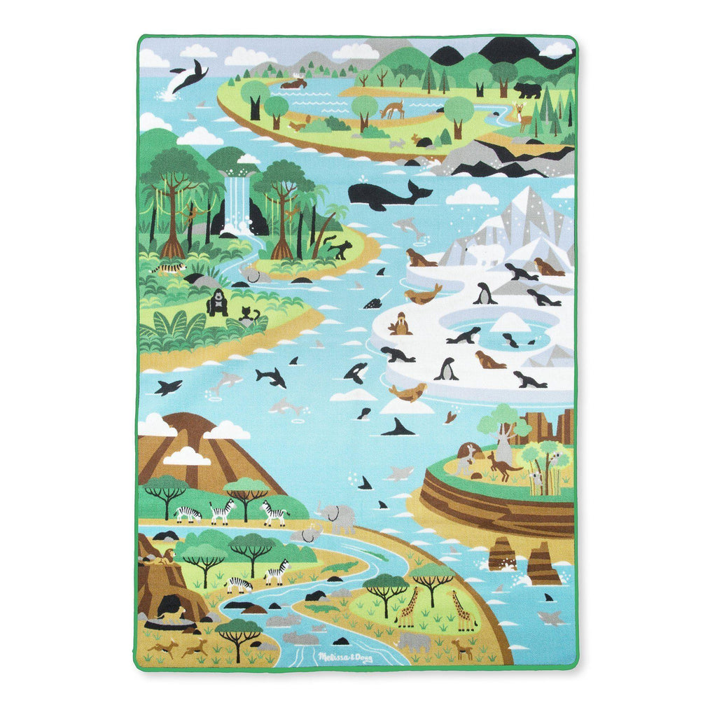 Melissa & Doug 15192 Jumbo Habitats Activity Rug - TOYBOX Toy Shop