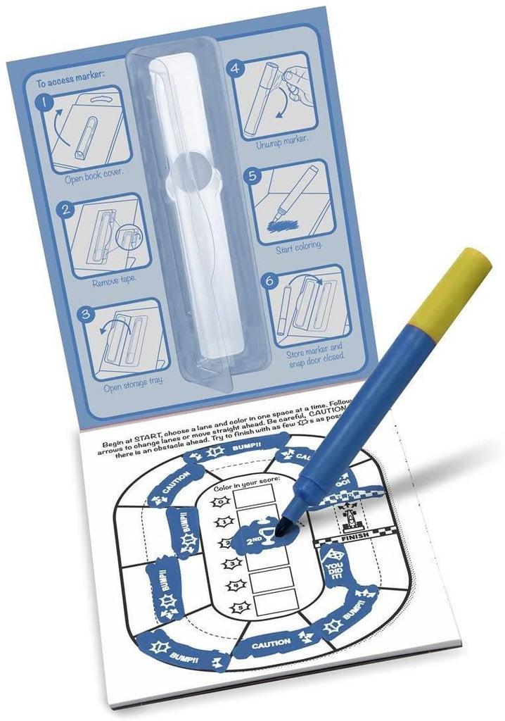 Melissa & Doug 15286 Surprise Ink, On The Go - Vehicles Game Book - TOYBOX Toy Shop