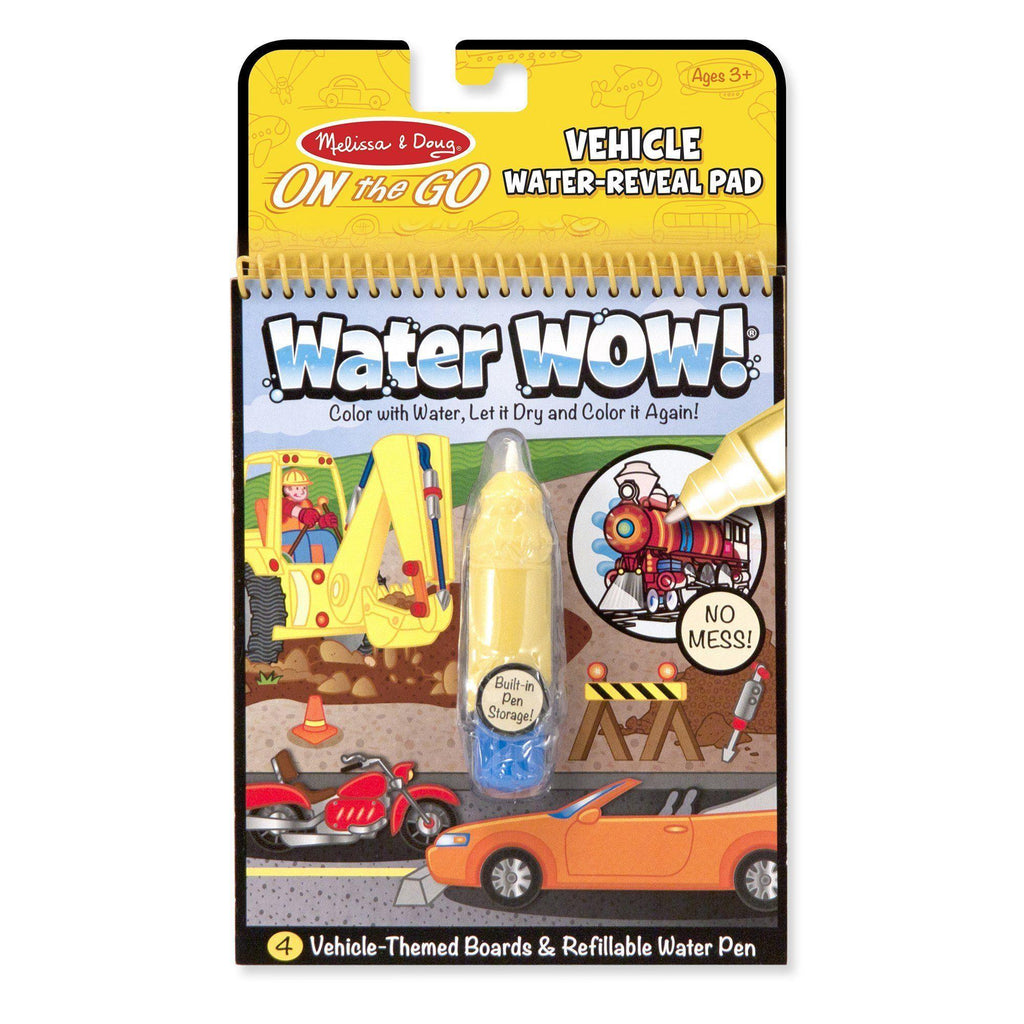 Melissa & Doug 15375 Water Wow! Vehicles Water-Reveal Pad - TOYBOX Toy Shop