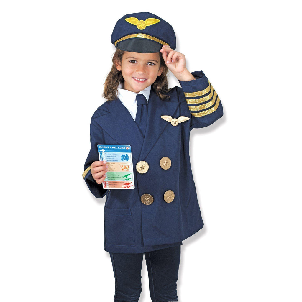 Melissa & Doug 18500 Pilot Role Play Costume Set - TOYBOX Toy Shop