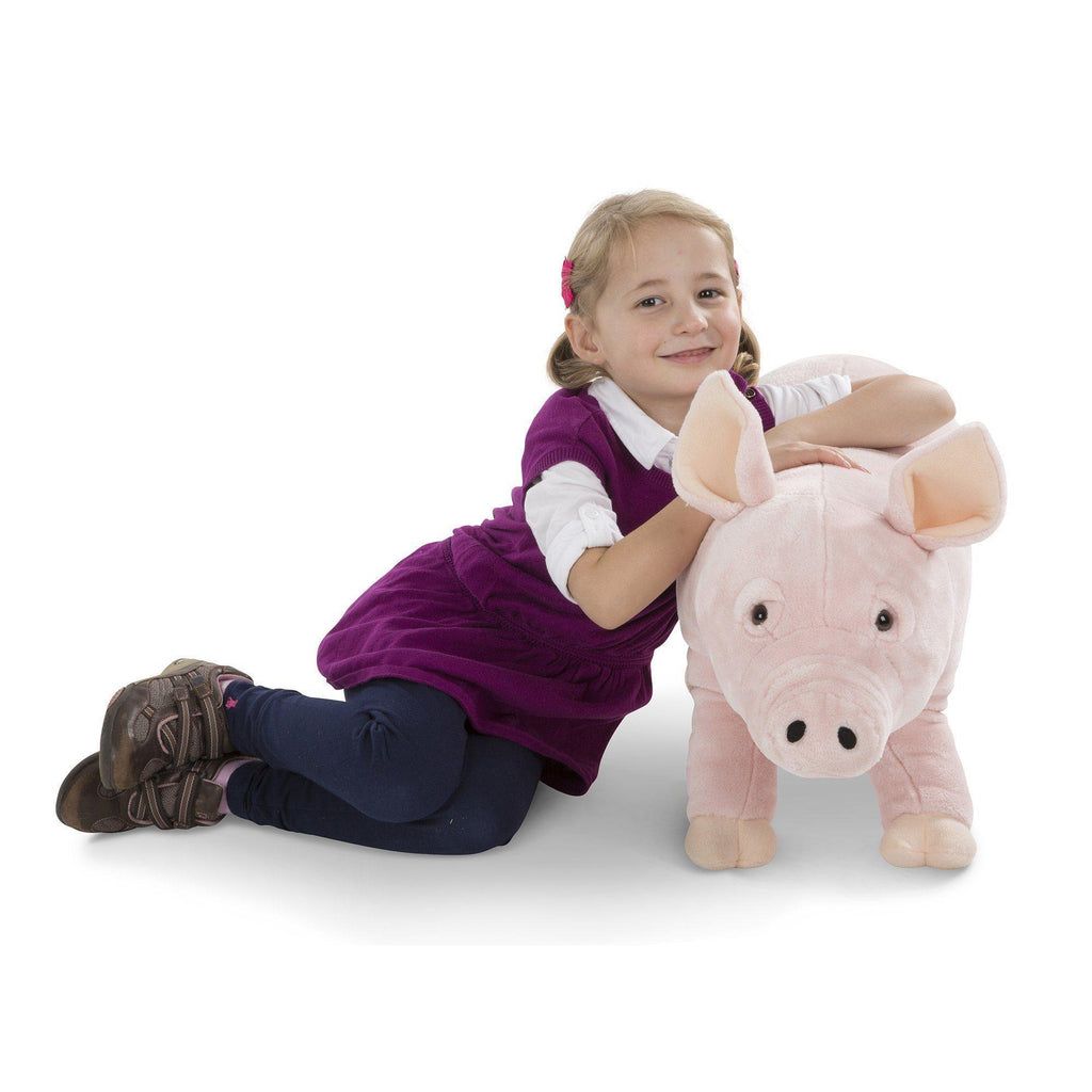 Melissa & Doug 18833 Pig Lifelike Stuffed Animal - TOYBOX Toy Shop