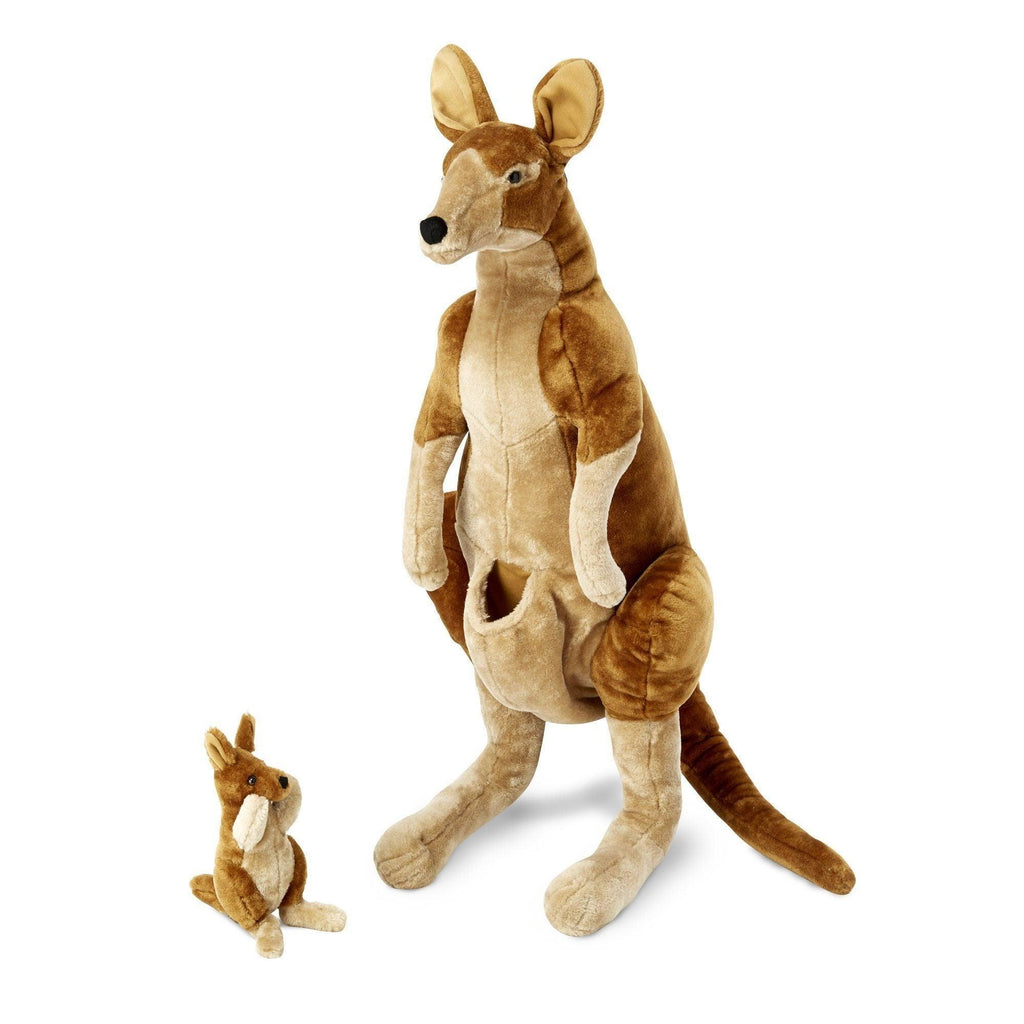 Melissa & Doug 18834 Kangaroo and Joey Lifelike Stuffed Animal - TOYBOX Toy Shop