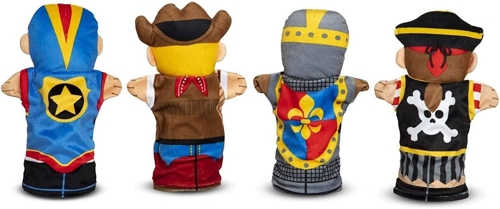 Melissa & Doug 19087 Bold Buddies Hand Puppets (Set of 4) - TOYBOX Toy Shop