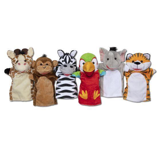 Melissa & Doug 19118 Safari Buddies Hand Puppets - TOYBOX Toy Shop