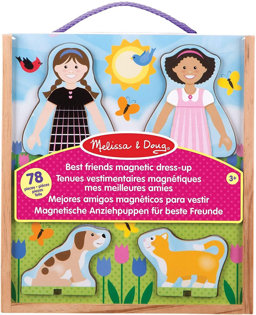 Melissa & Doug 19314 Best Friends Magnetic Dress-Up Play Set - TOYBOX Toy Shop