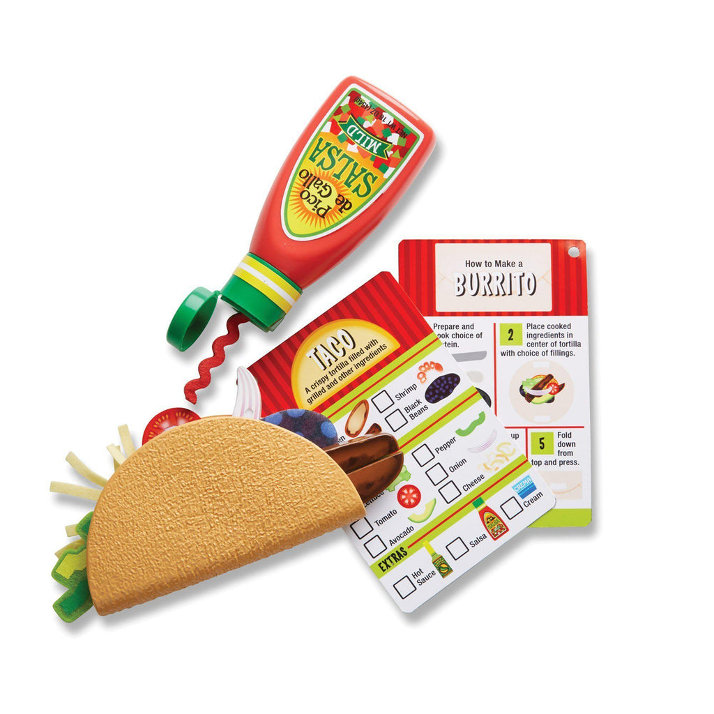 Melissa & Doug 19370 Fill & Fold Taco & Tortilla Set - TOYBOX Toy Shop