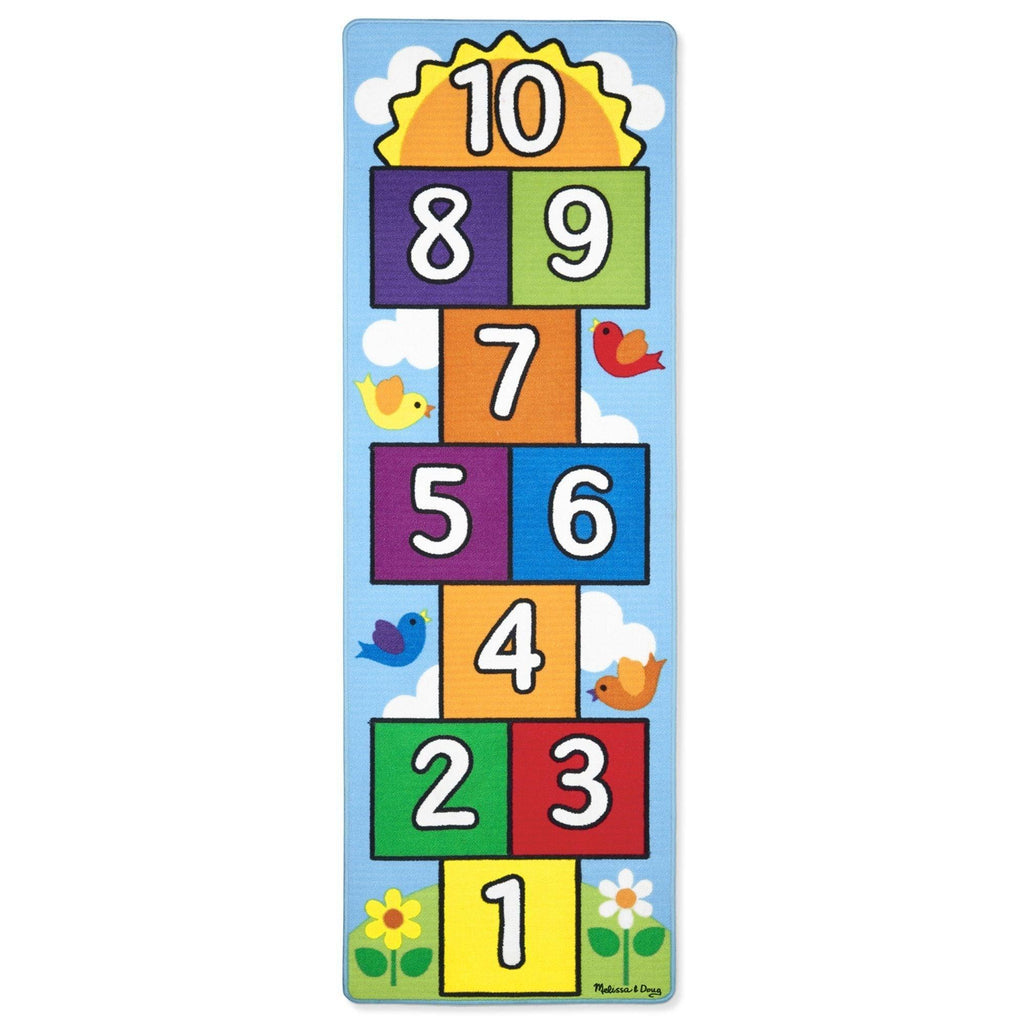 Melissa & Doug 19402 Hop & Count Hopscotch Rug - TOYBOX Toy Shop