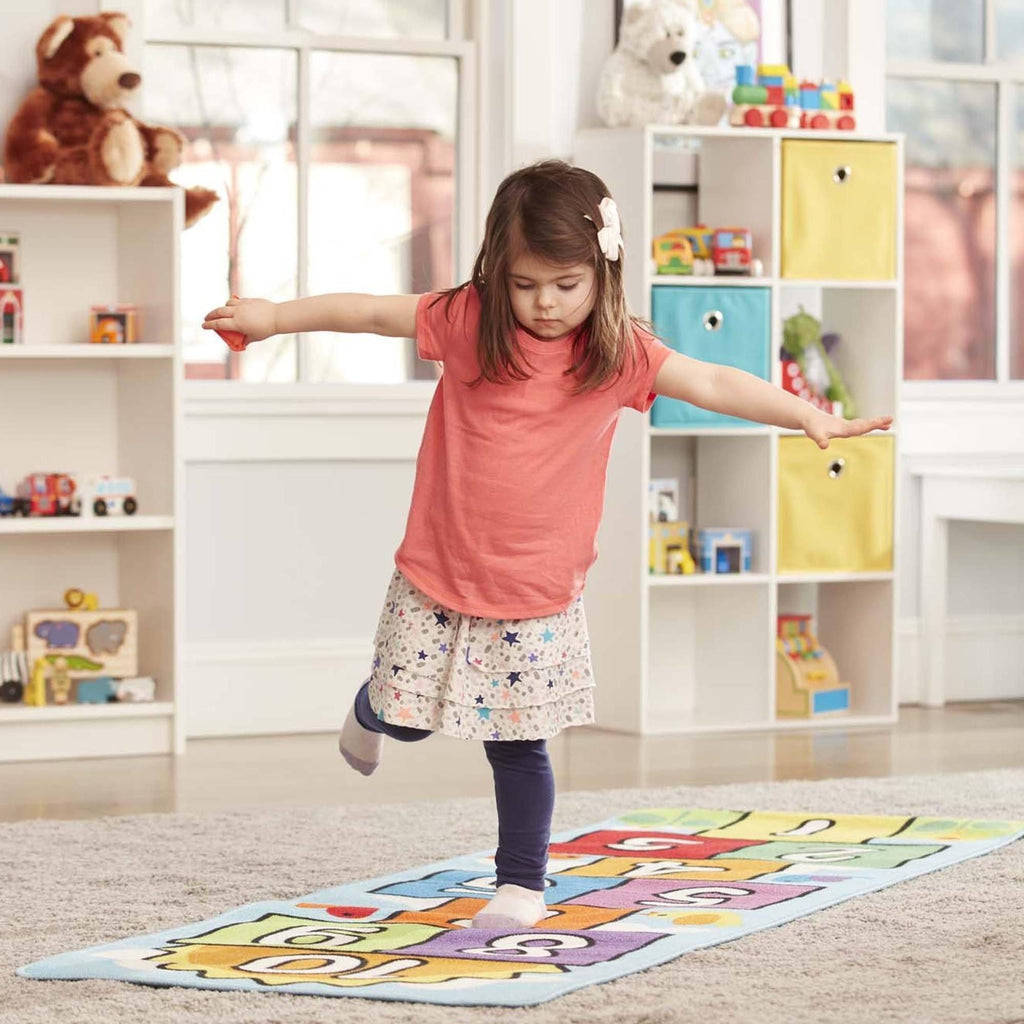 Melissa & Doug 19402 Hop & Count Hopscotch Rug - TOYBOX Toy Shop