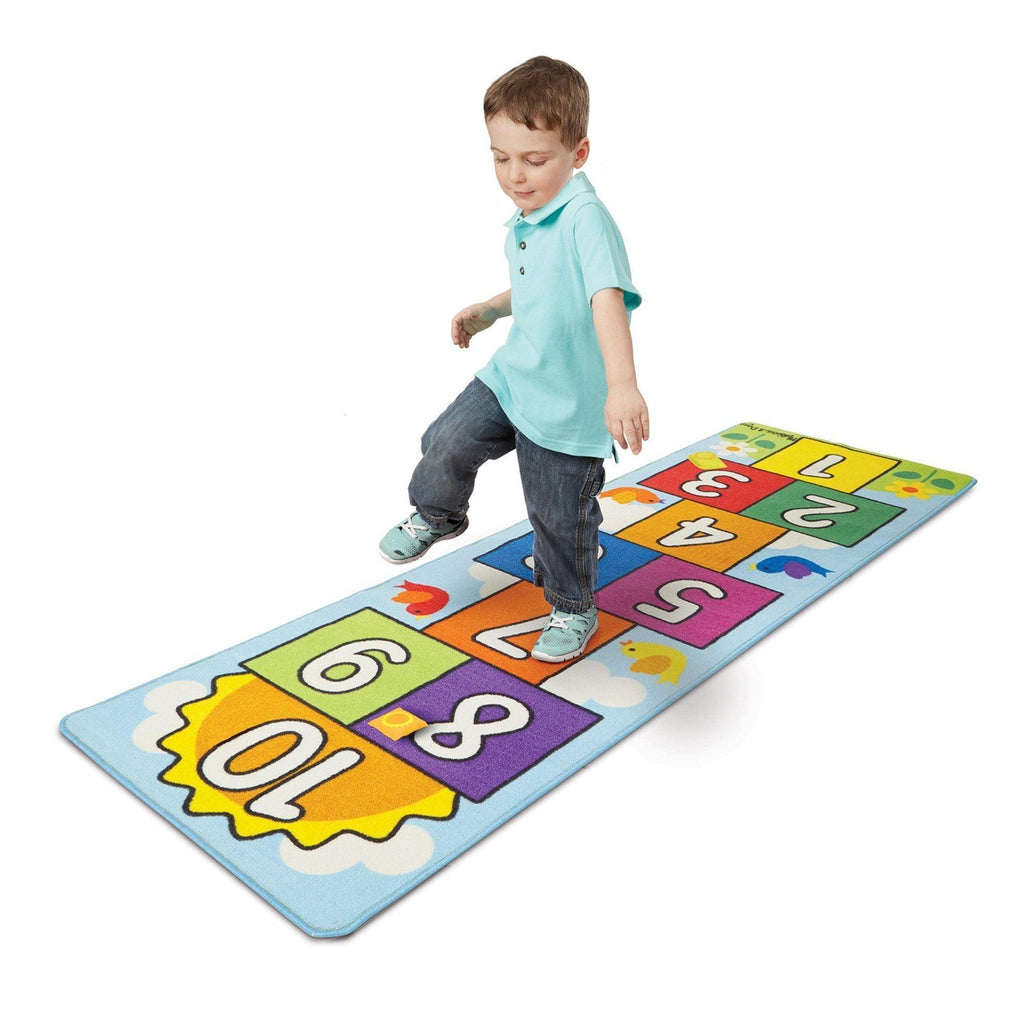 Melissa & Doug 19402 Hop & Count Hopscotch Rug - TOYBOX Toy Shop