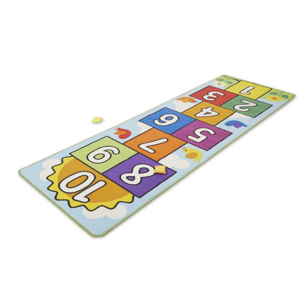 Melissa & Doug 19402 Hop & Count Hopscotch Rug - TOYBOX Toy Shop