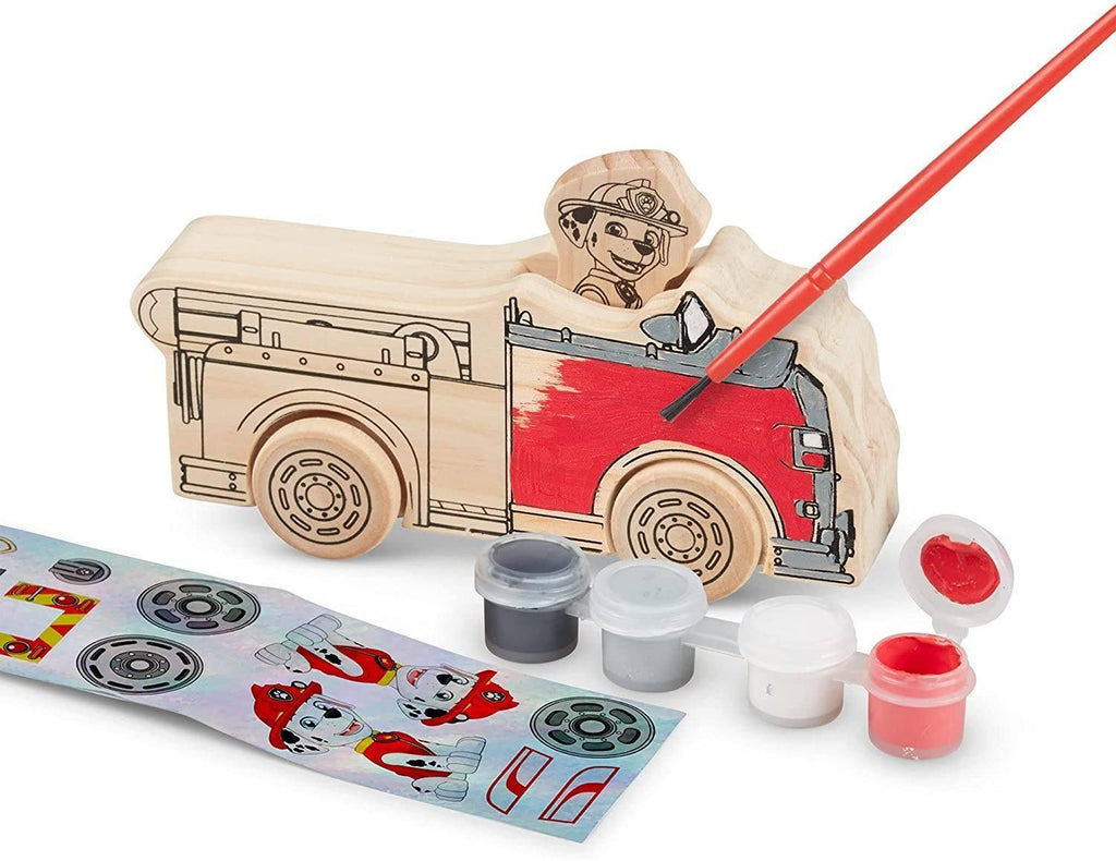 Melissa & Doug 33266 PAW Patrol Wooden Vehicles Craft Kit - TOYBOX Toy Shop