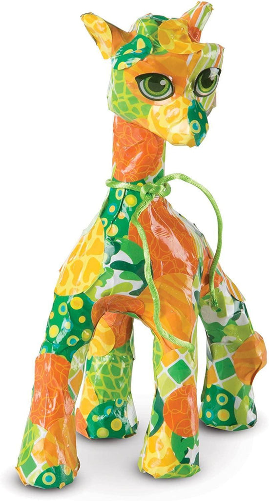 Melissa & Doug 40104 Decoupage Giraffe Paper Mache Craft Kit - TOYBOX Toy Shop