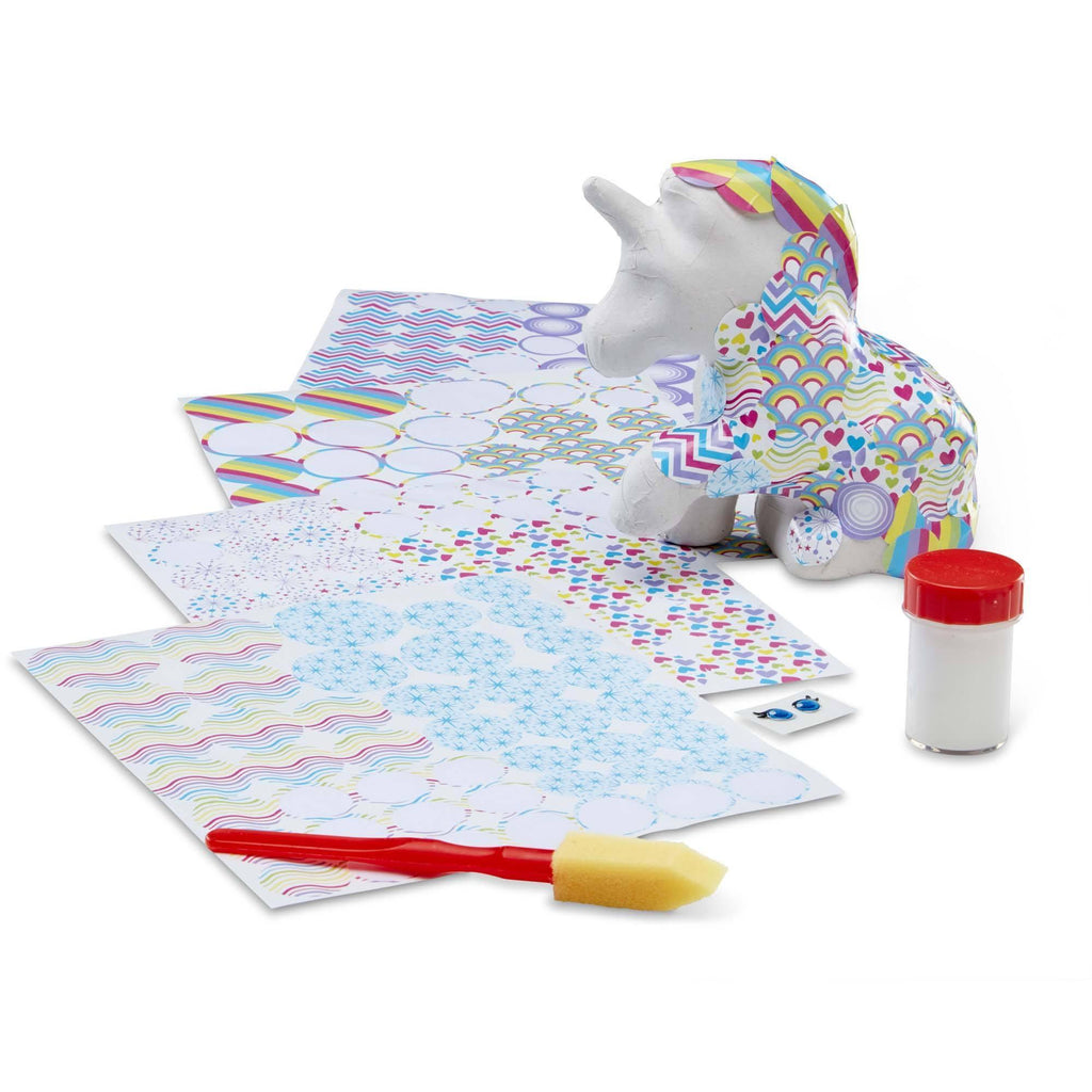 Melissa & Doug 40115 Decoupage Made Easy - Unicorn - TOYBOX Toy Shop