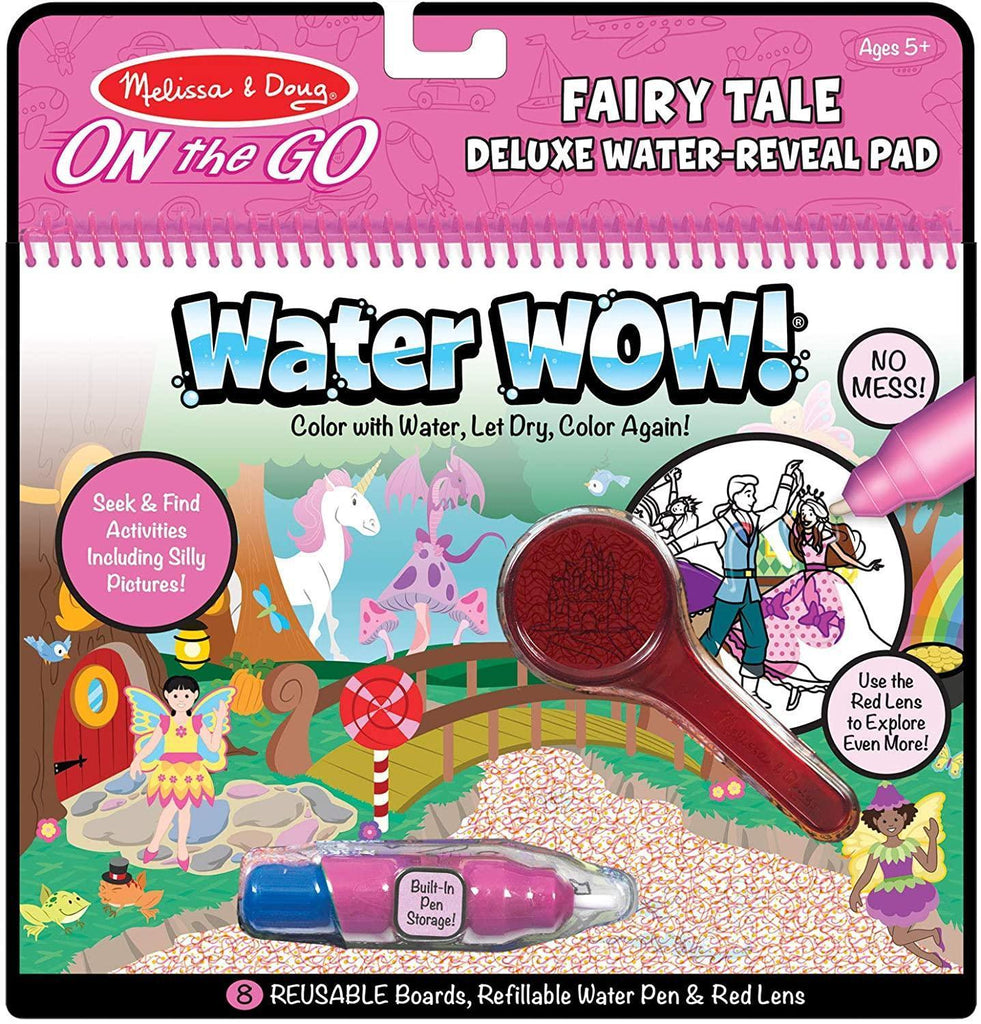 Melissa & Doug 40173 Water Reveal Fairy Tale Activity Pad - TOYBOX Toy Shop