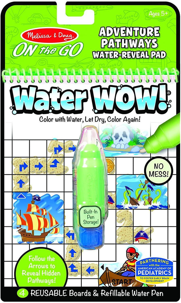 Melissa & Doug 40174 Water WOW Adventure Pathways Travel Book - TOYBOX Toy Shop