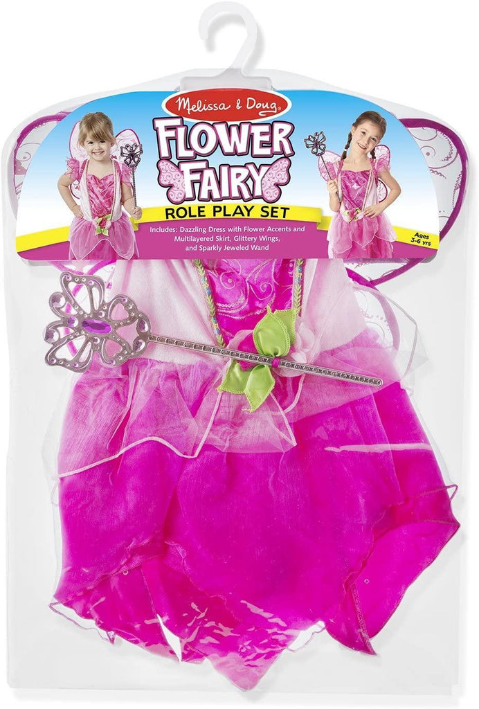 Melissa & Doug 8539 Flower Fairy Roleplay Costume Set - TOYBOX Toy Shop