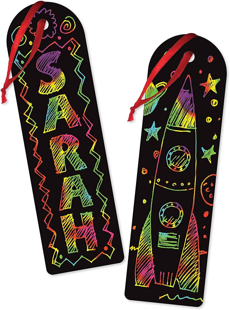 Melissa & Doug Bookmark Scratch Art Party Pack - TOYBOX Toy Shop