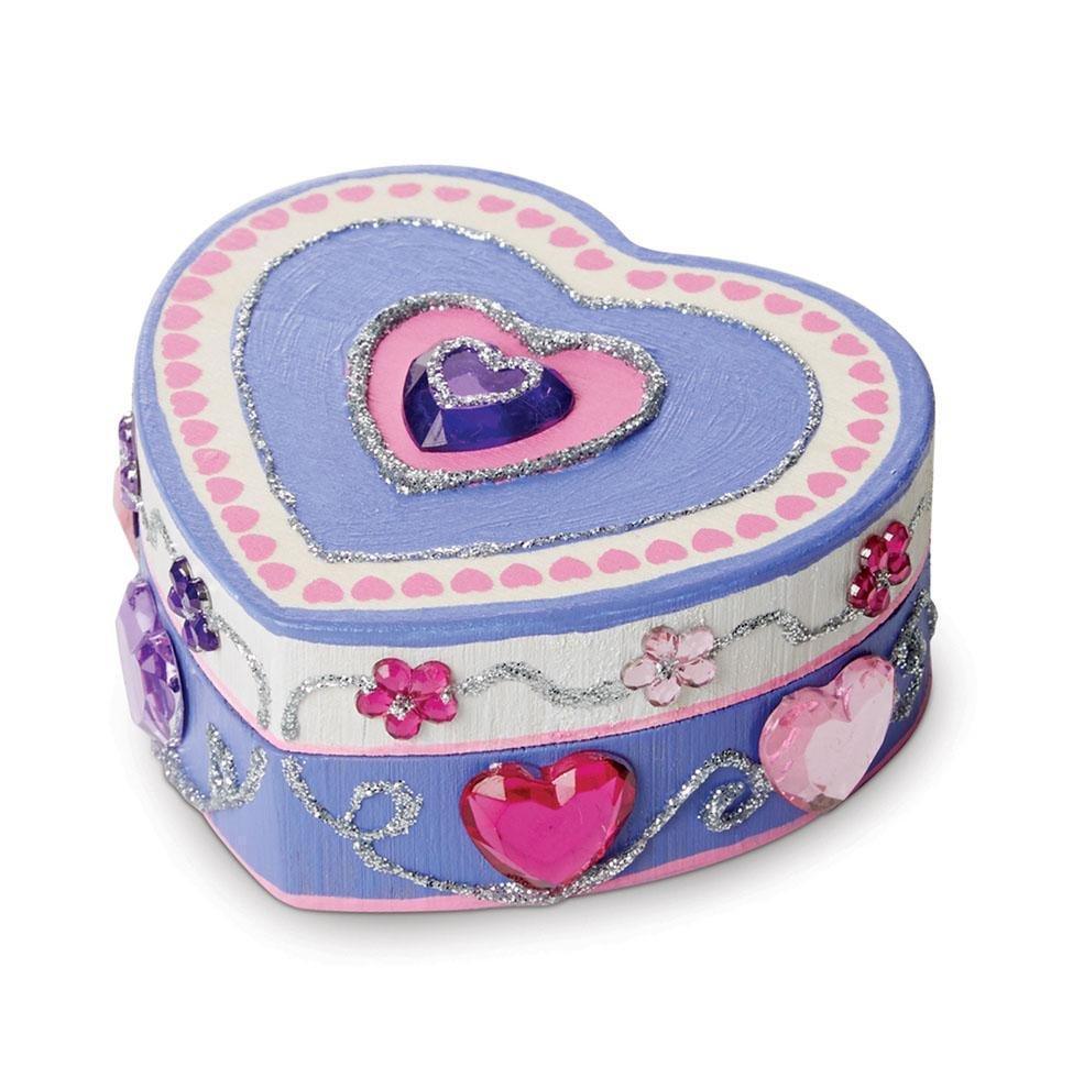 Melissa & Doug Created by Me! Heart Box Wooden Craft Kit - TOYBOX Toy Shop