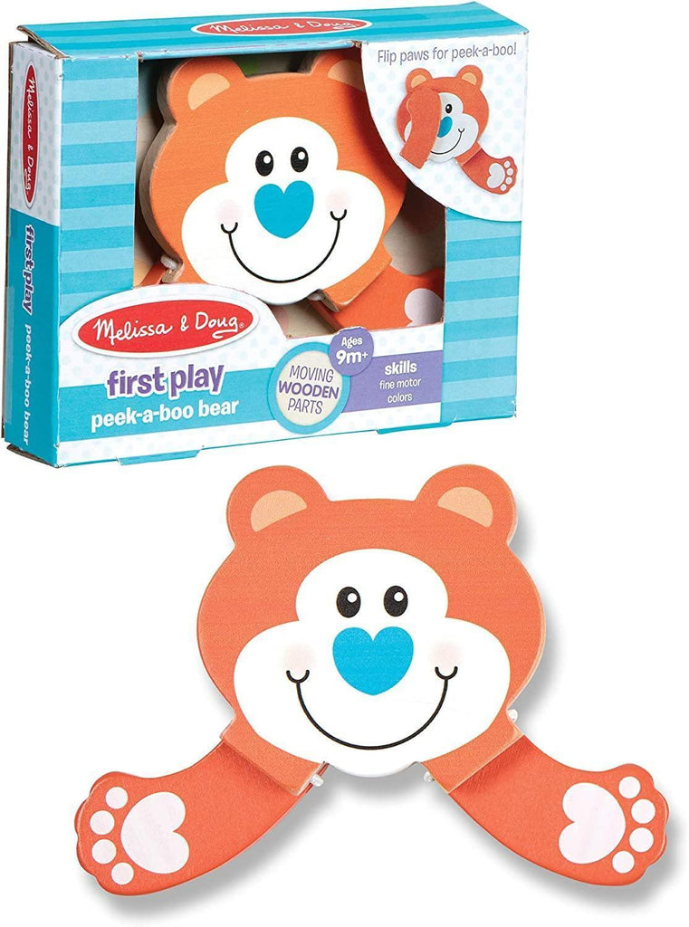 Melissa & Doug First Play Peek-a-Boo Bear - TOYBOX Toy Shop