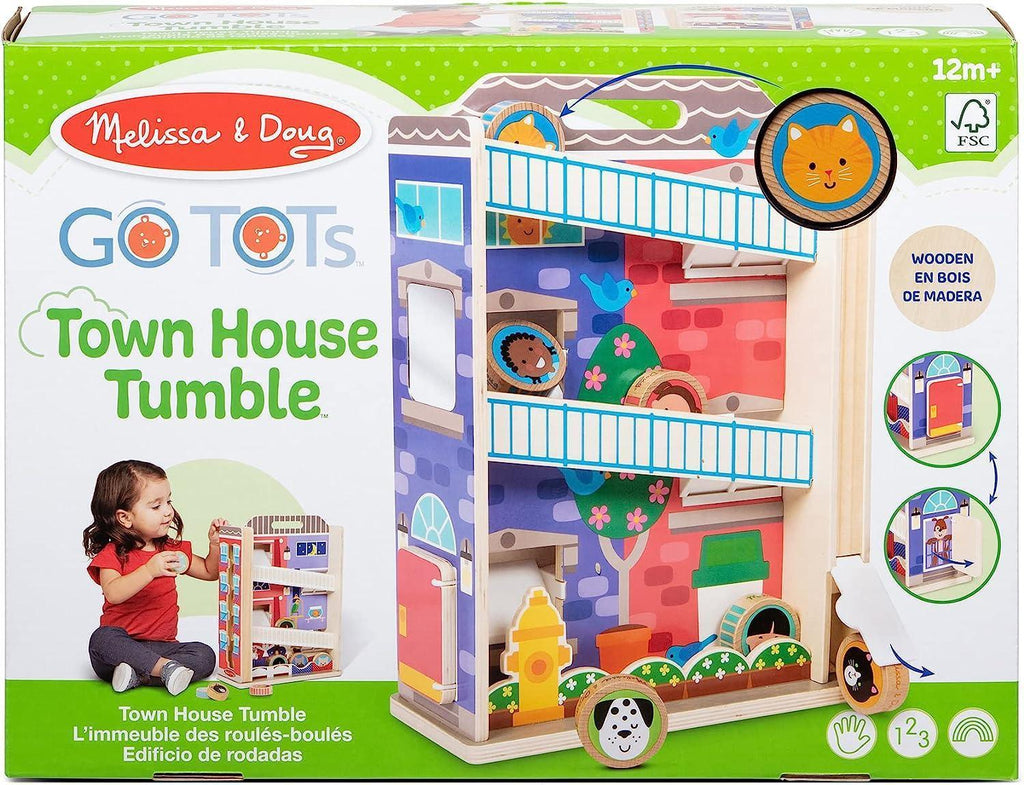 Melissa & Doug GO Tots Town House Tumble - TOYBOX Toy Shop