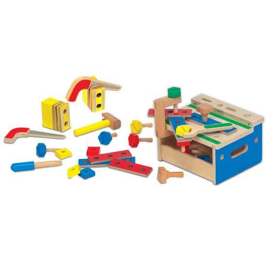 Melissa & Doug Hammer & Saw Tool Bench - TOYBOX Toy Shop