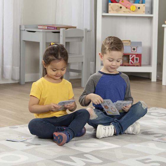 Melissa & Doug Jumbo ABC-123 Rug - Neutral - TOYBOX Toy Shop