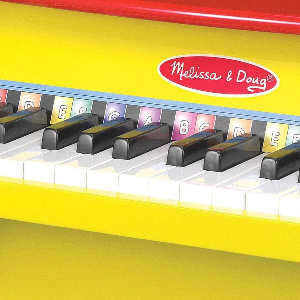 Melissa & Doug Learn-to-Play Piano Solid Wood Construction - TOYBOX Toy Shop