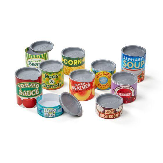 Melissa & Doug Let's Play House! Canned Food Play Set - TOYBOX Toy Shop