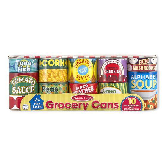 Melissa & Doug Let's Play House! Canned Food Play Set - TOYBOX Toy Shop