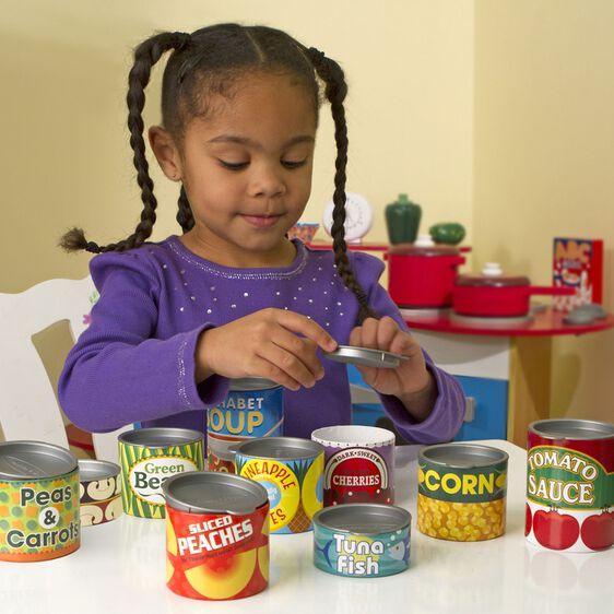 Melissa & Doug Let's Play House! Canned Food Play Set - TOYBOX Toy Shop