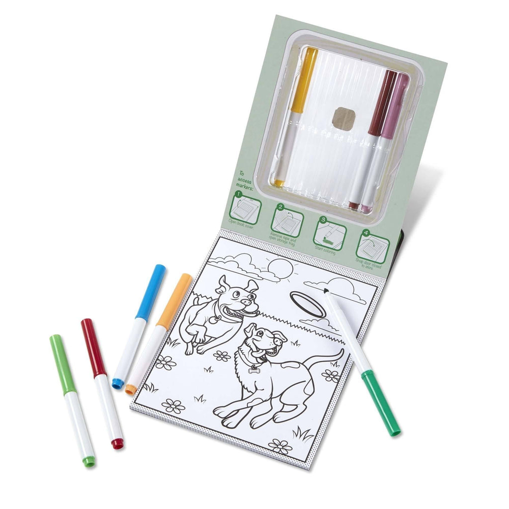 Melissa & Doug Magic Pattern Pets Colouring Pad - TOYBOX Toy Shop