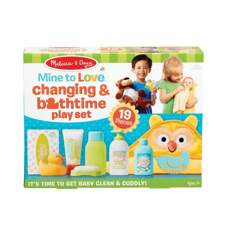 Melissa & Doug Mine to Love Changing & Bathtime Play Set - TOYBOX Toy Shop