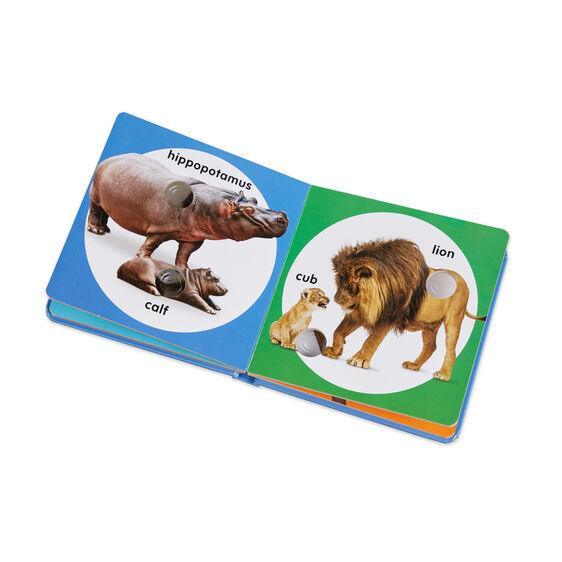 Melissa & Doug Poke-a-Dot - Wild Animal Families Book - TOYBOX Toy Shop