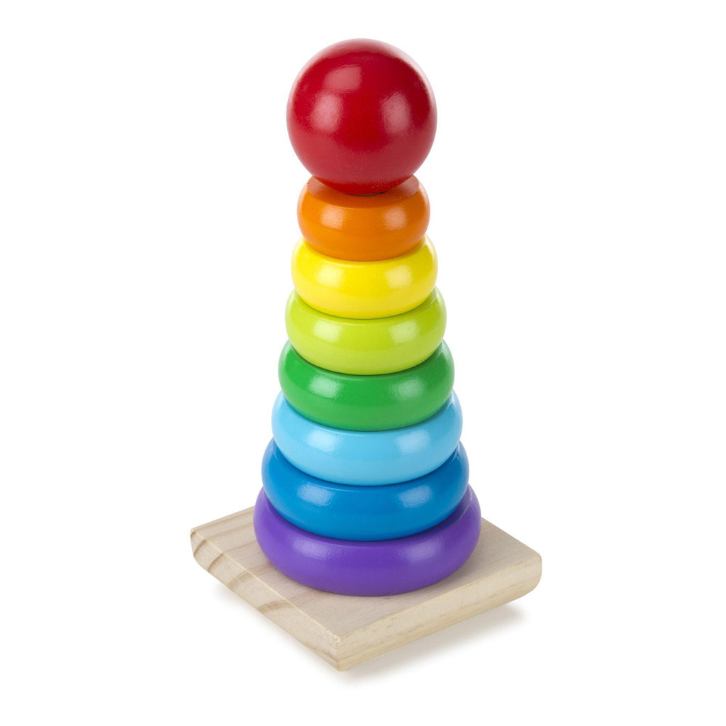 Melissa & Doug Rainbow Stacker Classic Toy - TOYBOX Toy Shop