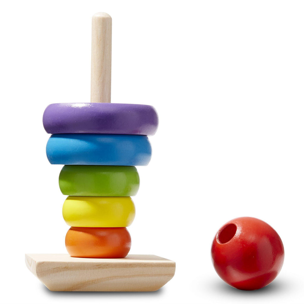 Melissa & Doug Rainbow Stacker Classic Toy - TOYBOX Toy Shop