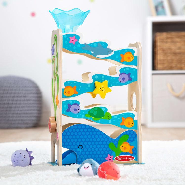 Melissa & Doug Rollables Wooden Ocean Slide - TOYBOX Toy Shop