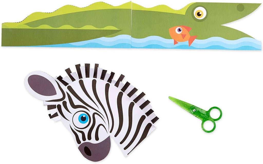 Melissa & Doug Safari Scissor Skills Activity Pad - TOYBOX Toy Shop
