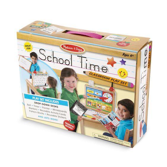 Melissa & Doug School Time! Classroom Play Set - TOYBOX Toy Shop