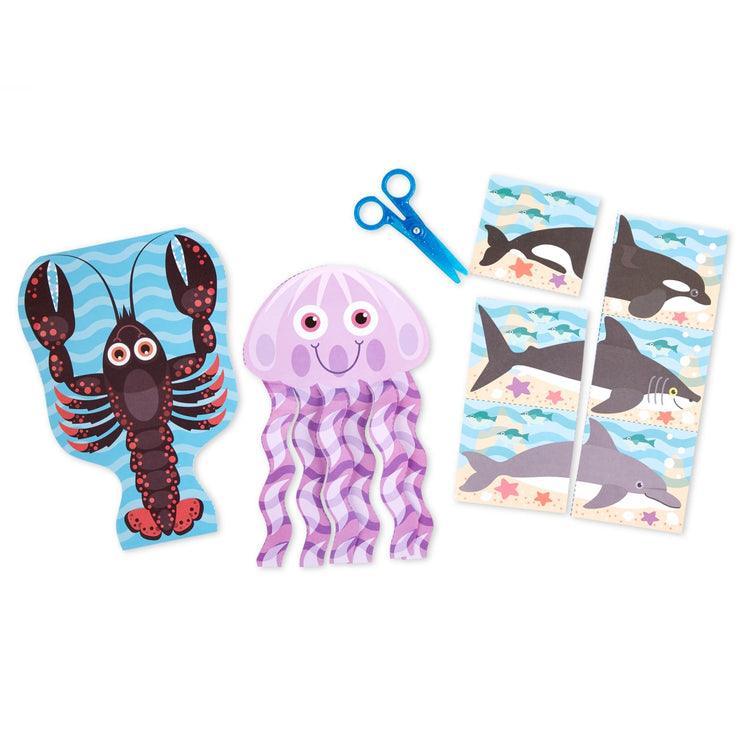 Melissa & Doug Sea Life Scissor Skills Activity Pad - TOYBOX Toy Shop