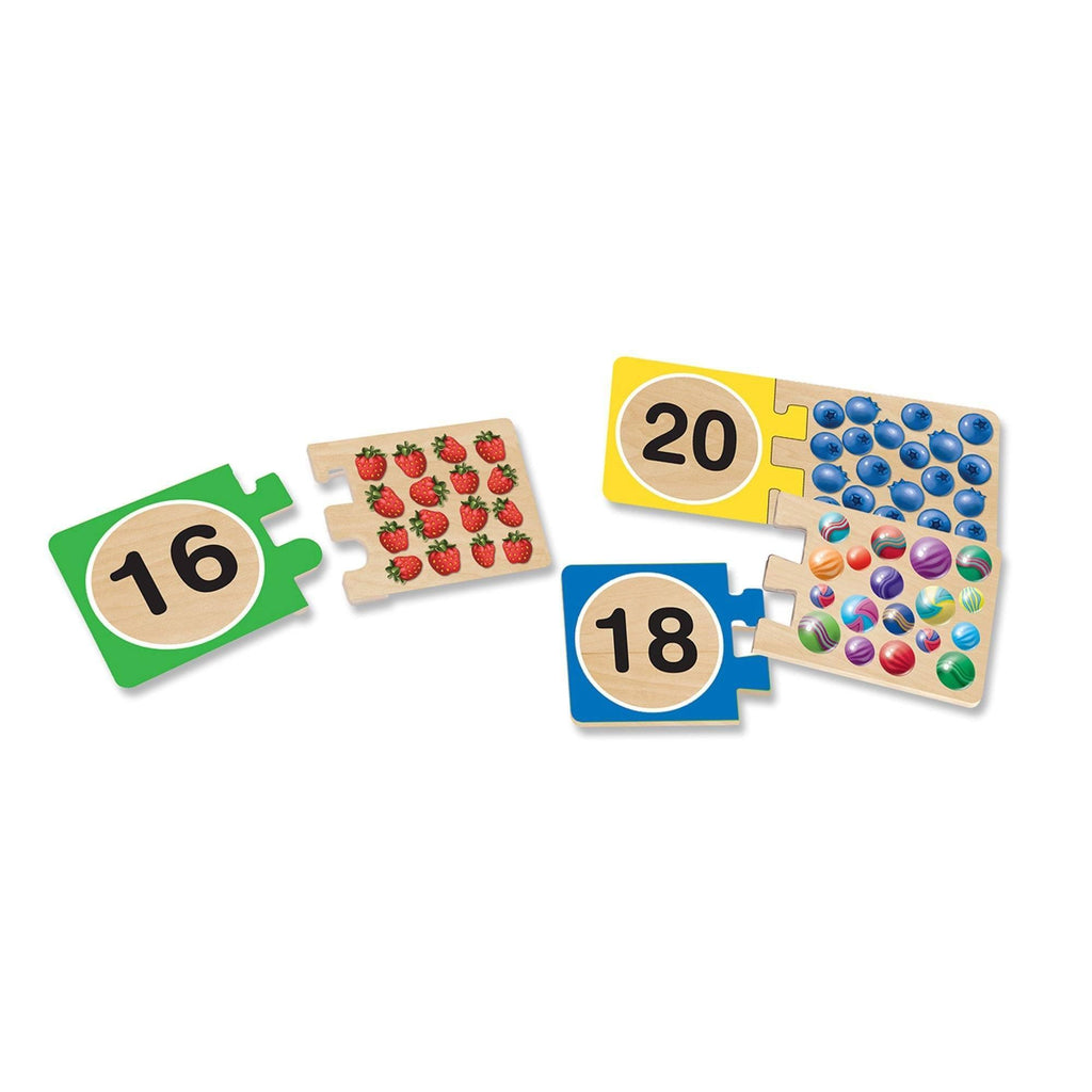 Melissa & Doug Self-Correcting Number Puzzle - TOYBOX Toy Shop