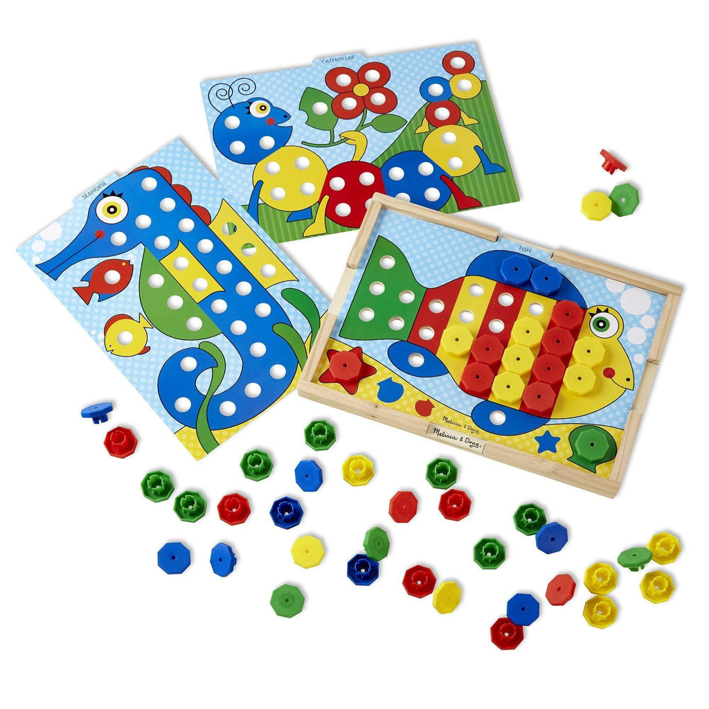 Melissa & Doug Sort And Snap Colour Match - TOYBOX Toy Shop