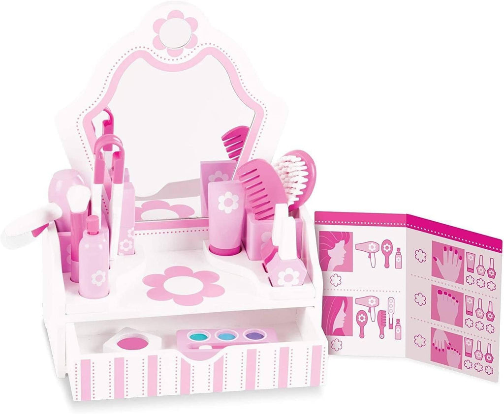 Melissa & Doug Wooden Beauty Salon Play Set - The Original - TOYBOX Toy Shop