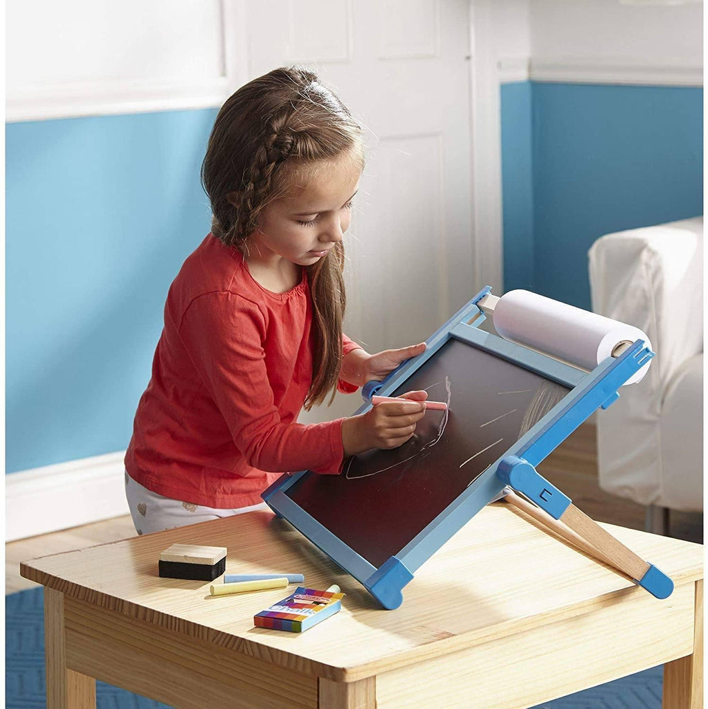 Melissa & Doug Wooden Double-Sided Tabletop Easel - TOYBOX Toy Shop