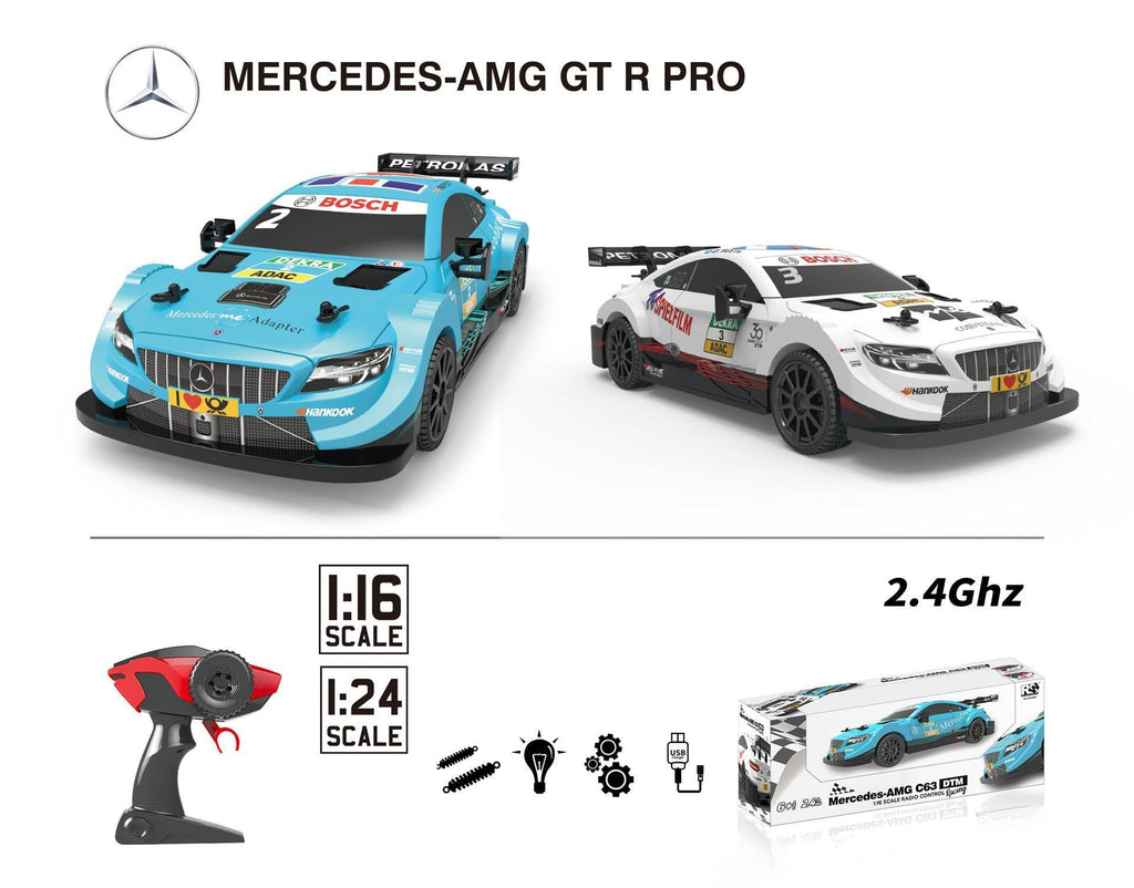 Mercedes AMG C63 Remote Control Racing Car 1:16 Scale - TOYBOX Toy Shop