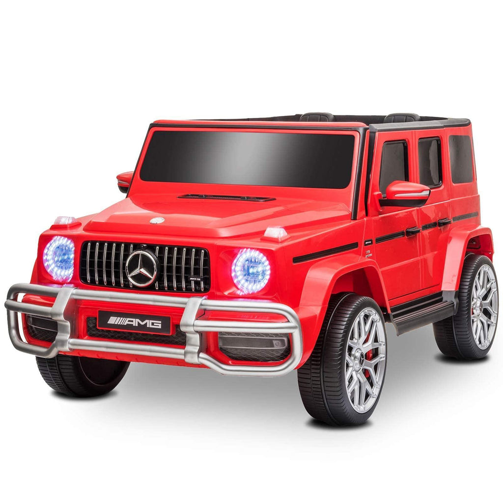 Mercedes-Benz AMG G63 12V Battery 2-Seater Ride-on Car - Red - TOYBOX Toy Shop